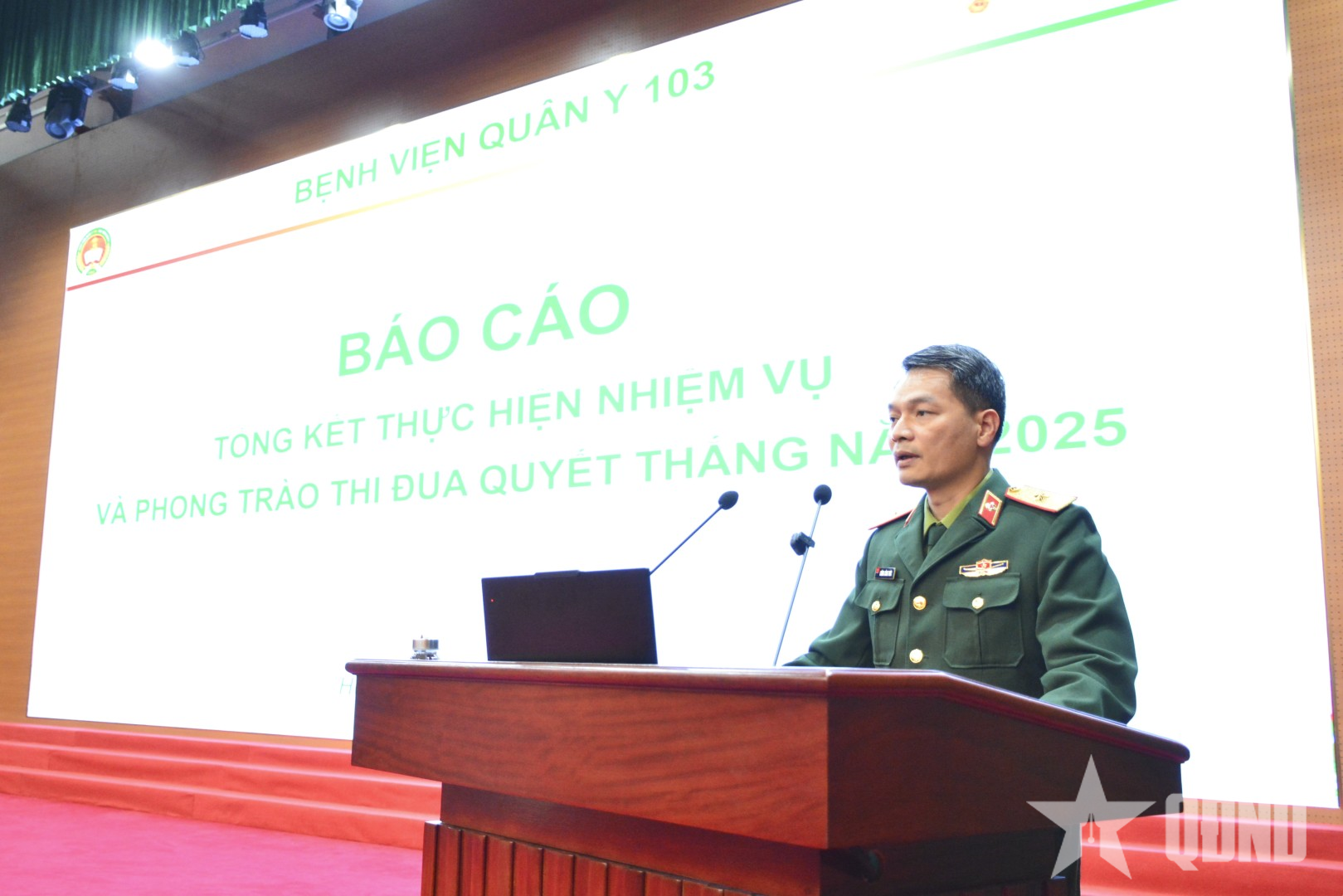 Bệnh viện Quân y 103: Tổng kết thực hiện nhiệm vụ và Phong trào Thi đua Quyết thắng năm 2025